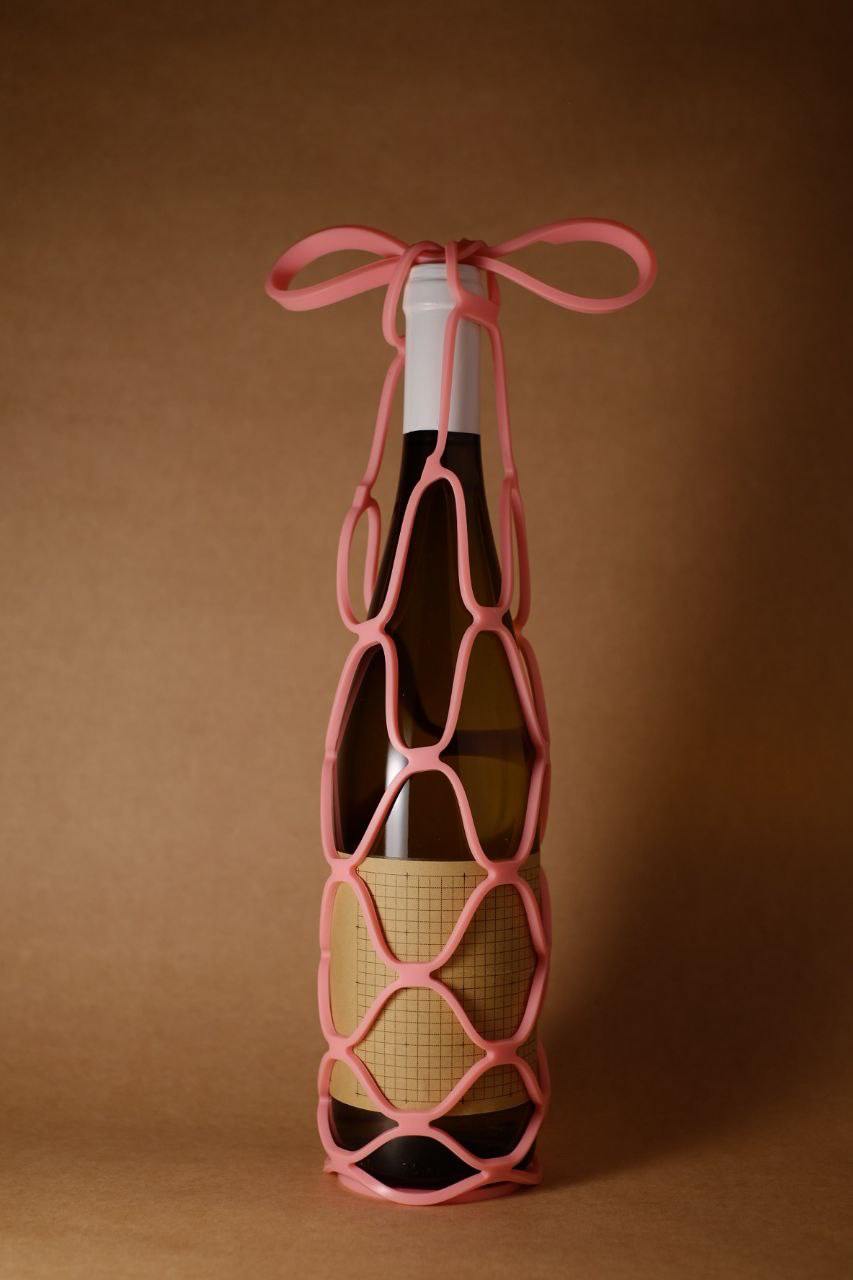 Wine Carrier - Pink